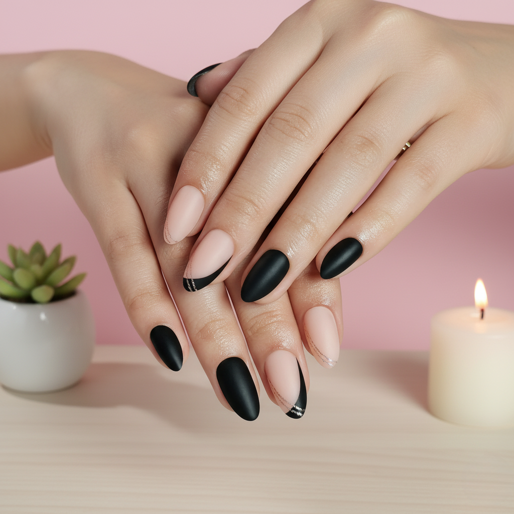 Dark Desire | Long Coffin Press-On Nails
