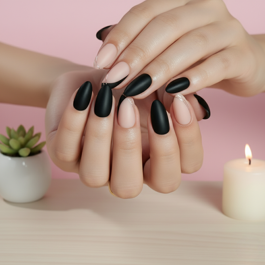 Dark Desire | Long Coffin Press-On Nails